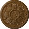 Ekena Millwork Edinburgh Ceiling Medallion (Fits Canopies up to 5 1/4"), 18"OD x 1 3/4"P, Smokey Topaz Crackle CM18EDSTC - alternate 1